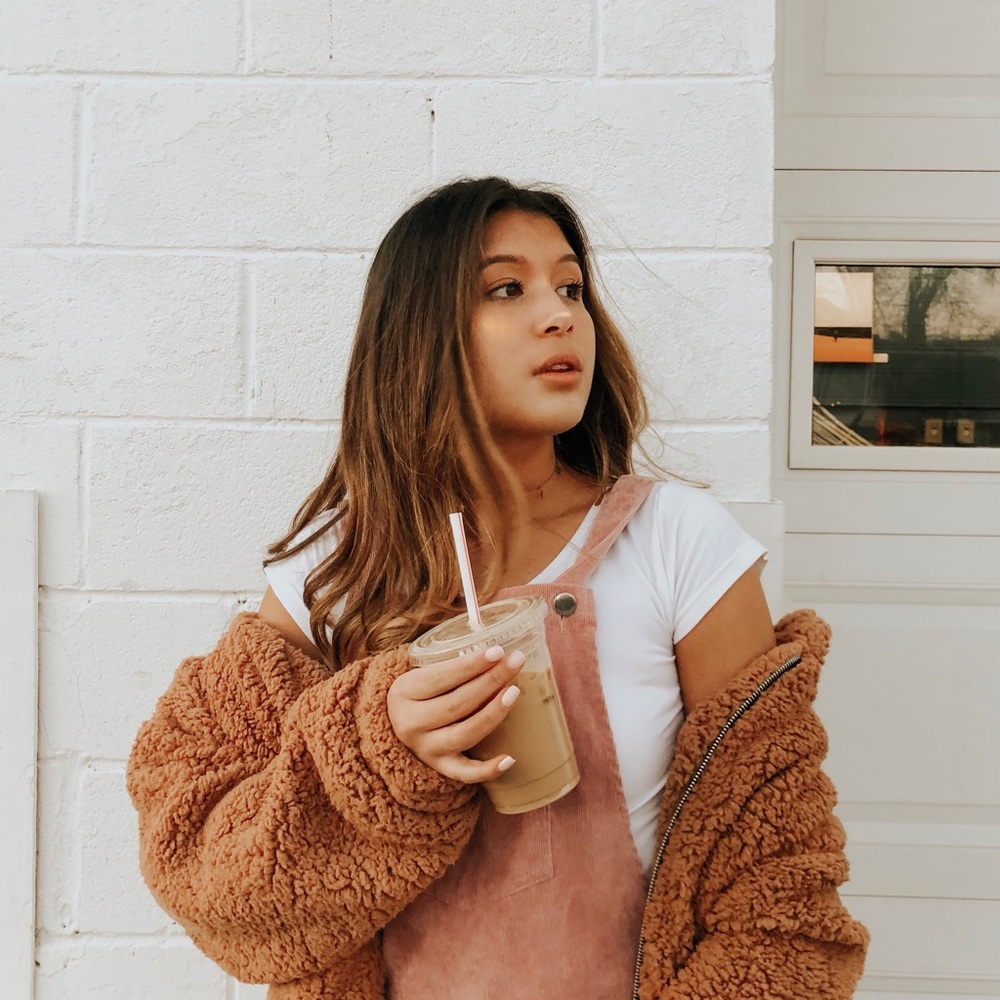 Baby Pink Ribbed Overall Dress